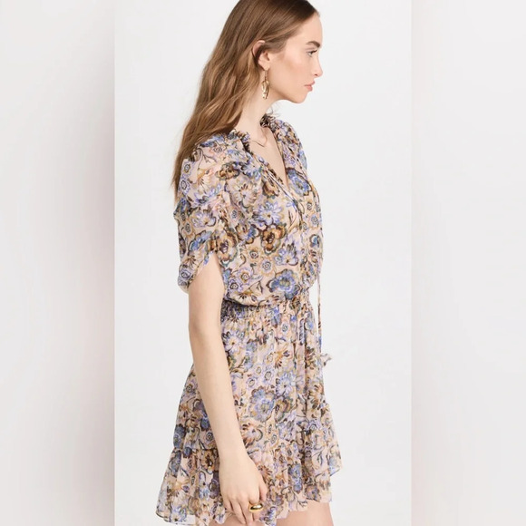 NWT MISA Kayla Floral Minidress Size XS - Picture 4 of 13